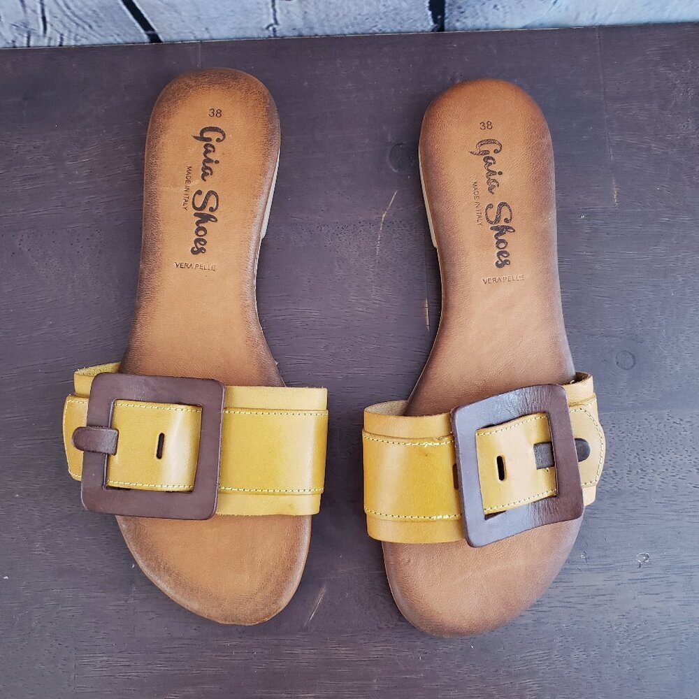 Gaia Vera Pelle Sandals